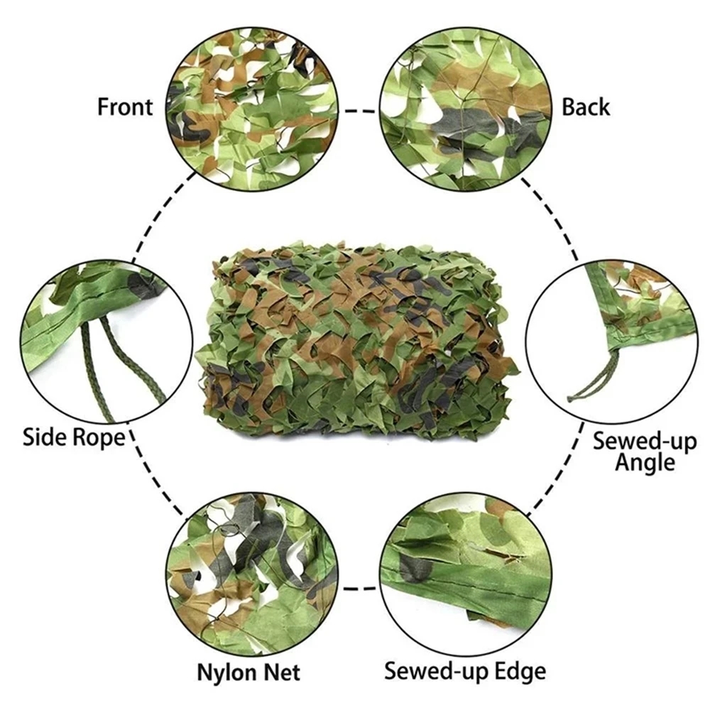 Camouflage Net Double Layer Wh - Hunting Outdoor Decor review and price