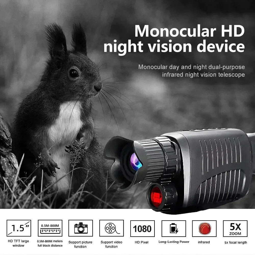 1080P HD Monocular Night Visio - Outdoor Hunting Range review and price