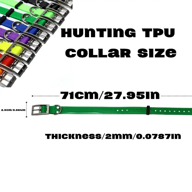 2.5cm Wide Heavy Duty TPU Dog  - Outdoor Hunting Dog Collar review and price