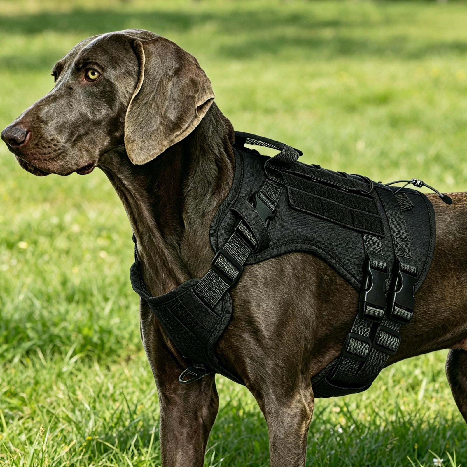 No Pull Dog Harness Adjustable - Outdoor Hunting Dog Collar review and price