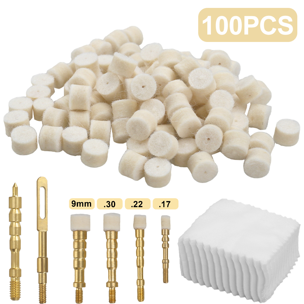 100Pcs Gun Chamber Cleaning Fe - Gun Cleaning Rod review and price