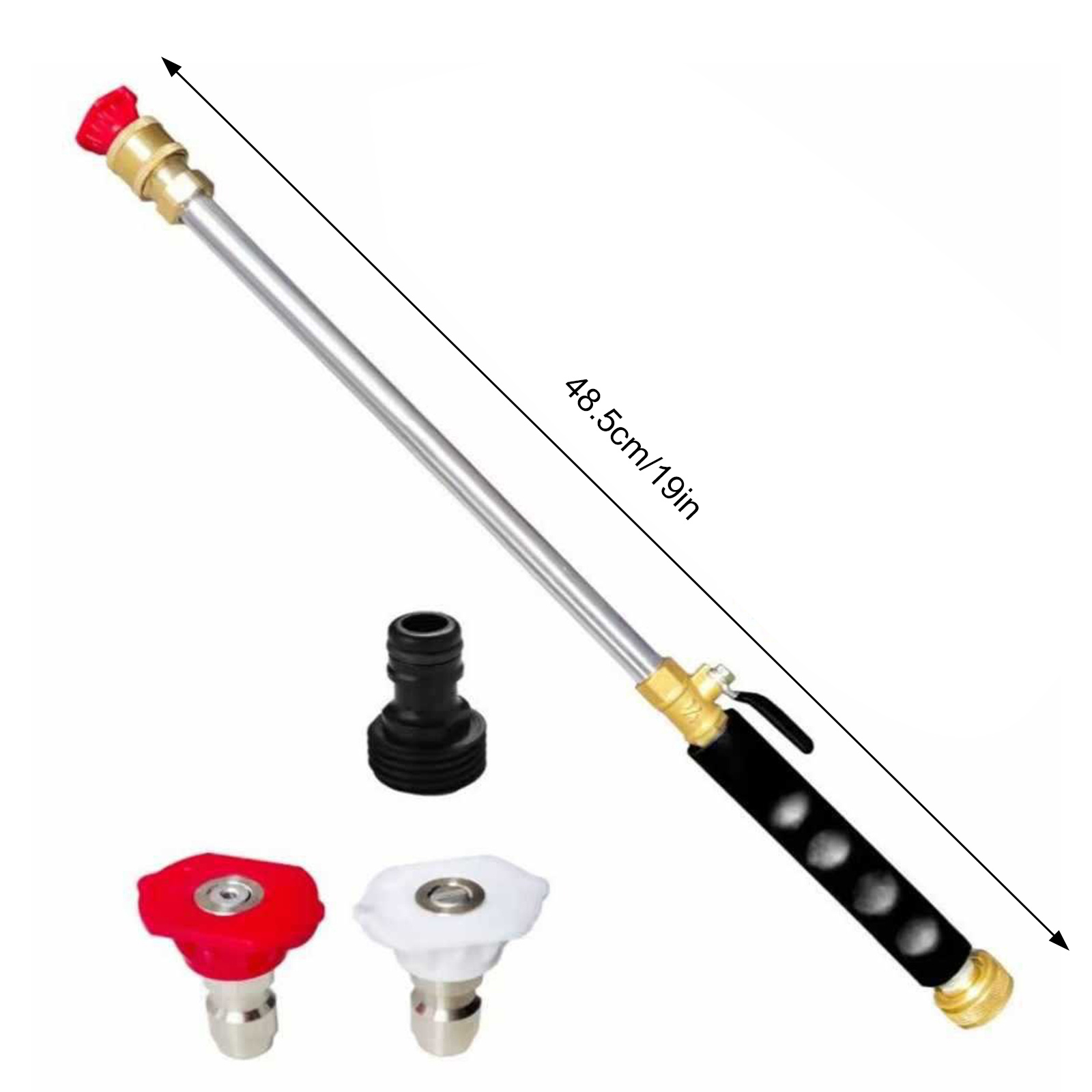 High-Pressure Water-Gun with 2 - Gun Cleaning Rod review and price