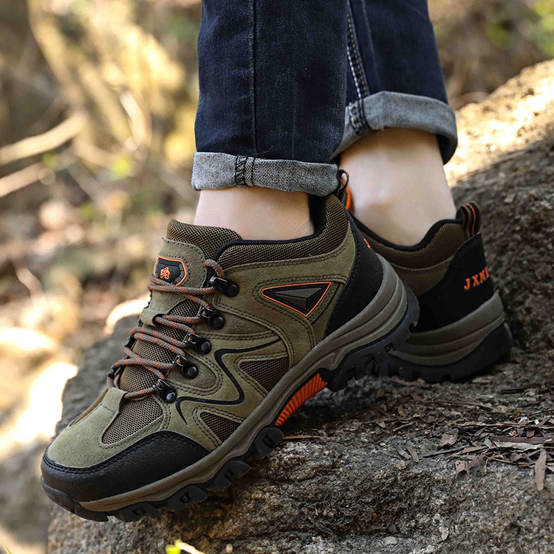 JXMHL Men Hiking Shoes Suede L - Hunting Outdoor Wear review and price