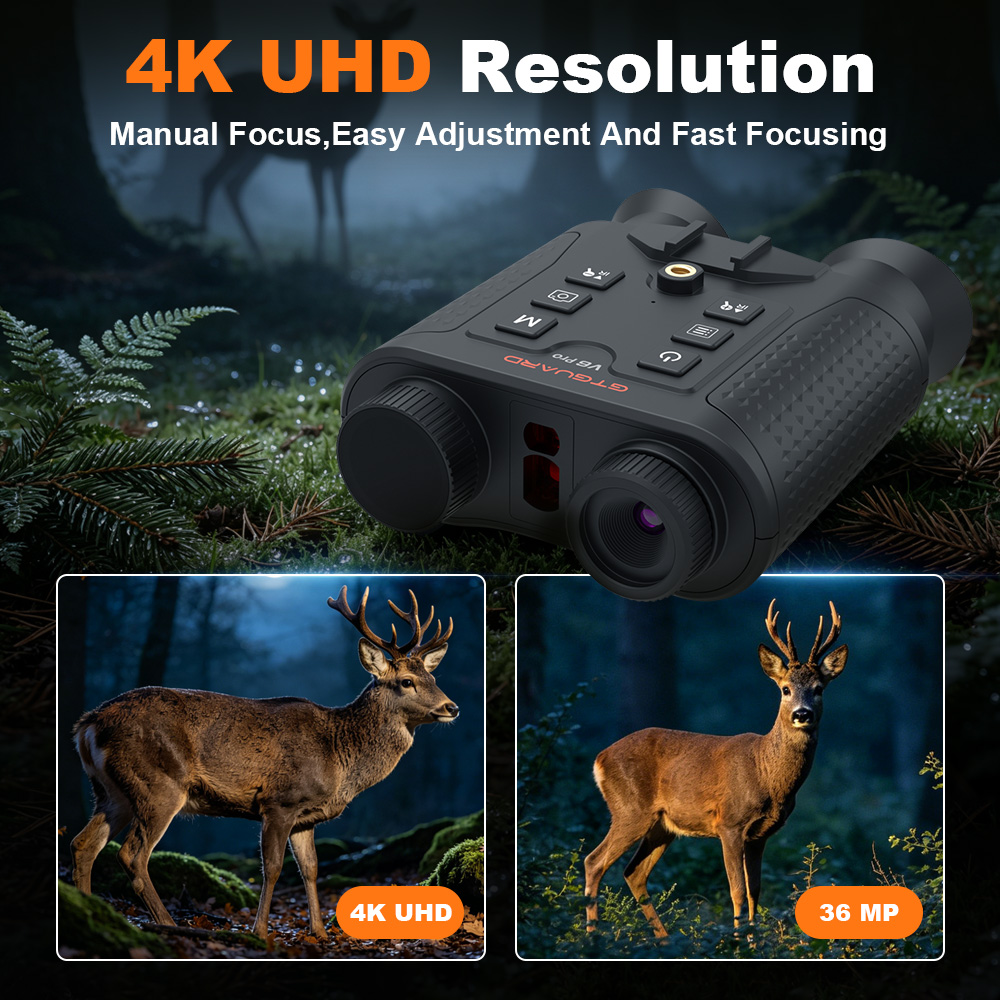 4K Night Vision Binoculars 8X  - Outdoor Hunting Digital Night Vision review and price