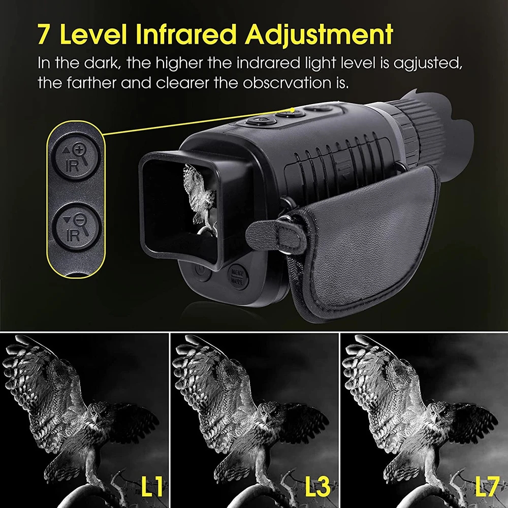 1080P HD Monocular Night Visio - Outdoor Hunting Digital Night Vision review and price